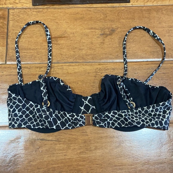 CROC GLITTER BALCONETTE BIKINI TOP - Picture 2 of 3